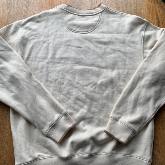 Cream Fall Soft Cozy Crew Neck Sweater - Picture 4 of 6